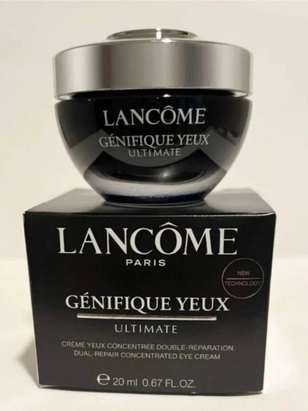 Lancome Genifique Yeux Ultimate Dual-Repair Eye Cream - 20ml (Brand New)